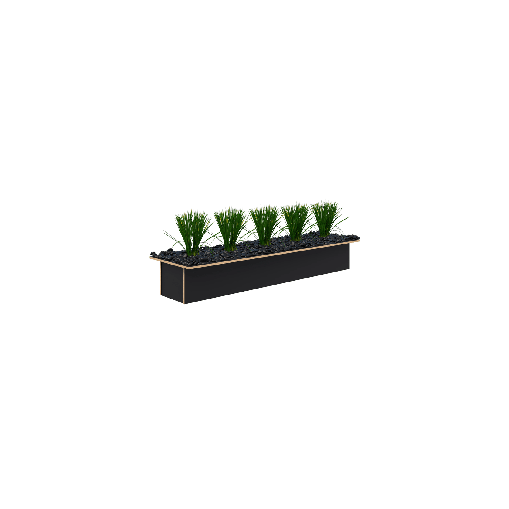 Rapid/Mascot/Block - Set of pots and artifical plants gallery detail image