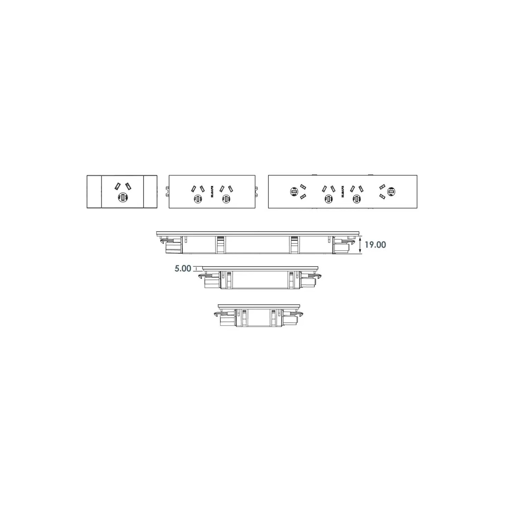 QikFIT Power, Data/AV, USB Charging Modules gallery detail image