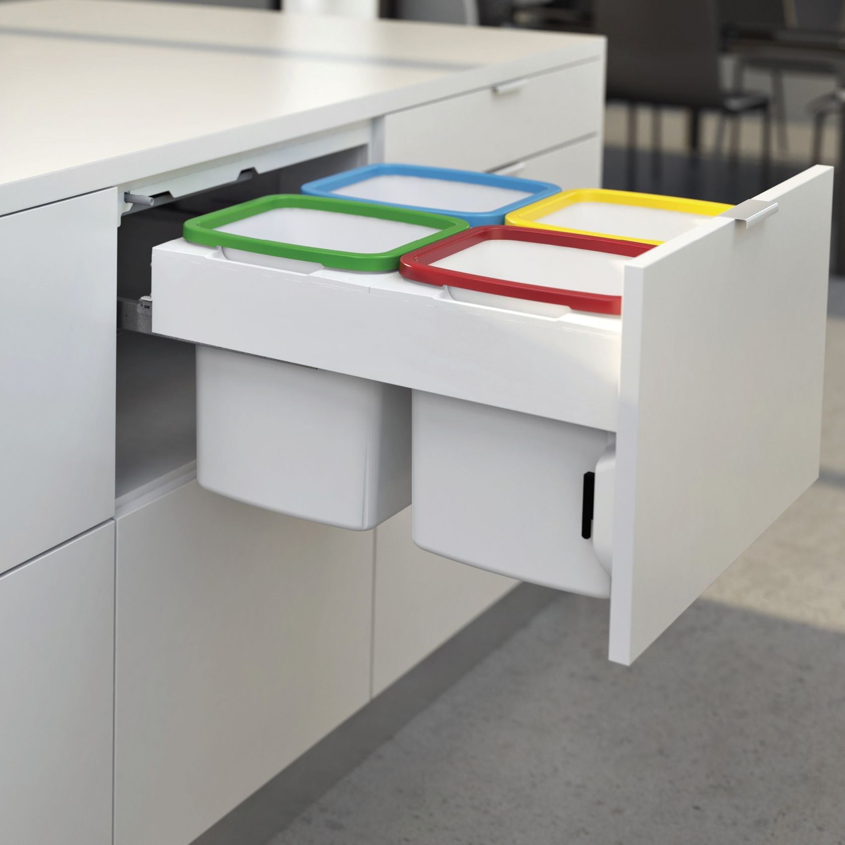 Waste + Recycling at Work | Colour Coded Liner Holders gallery detail image