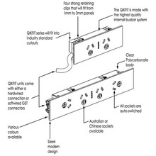 QikFIT Power, Data/AV, USB Charging Modules gallery detail image