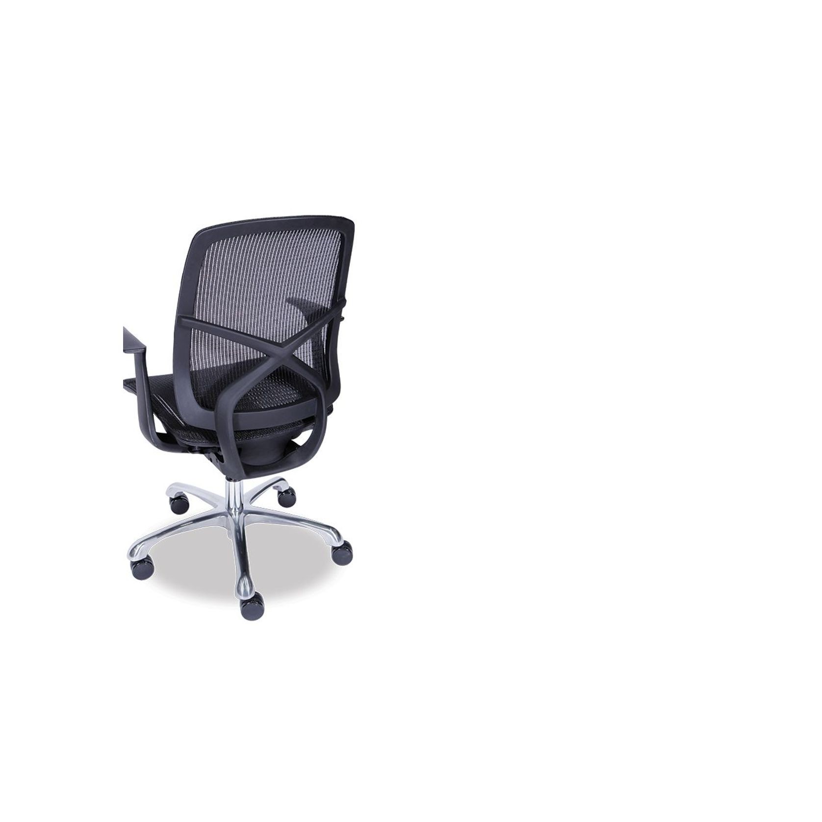 Chilli Black/Black Office Chair - Low Back gallery detail image