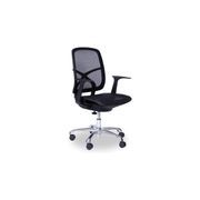 Chilli Black/Black Office Chair - Low Back gallery detail image