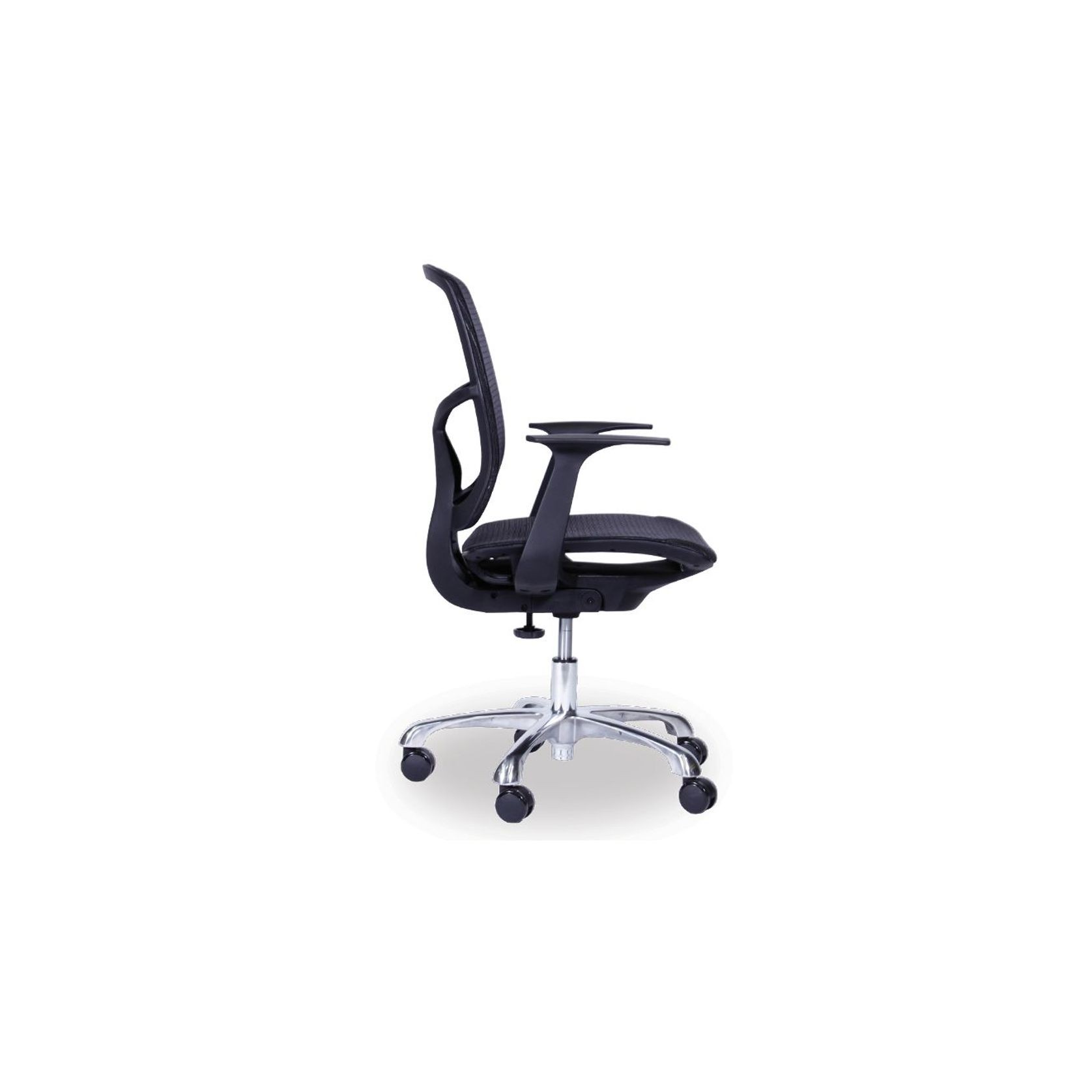 Chilli Black/Black Office Chair - Low Back gallery detail image