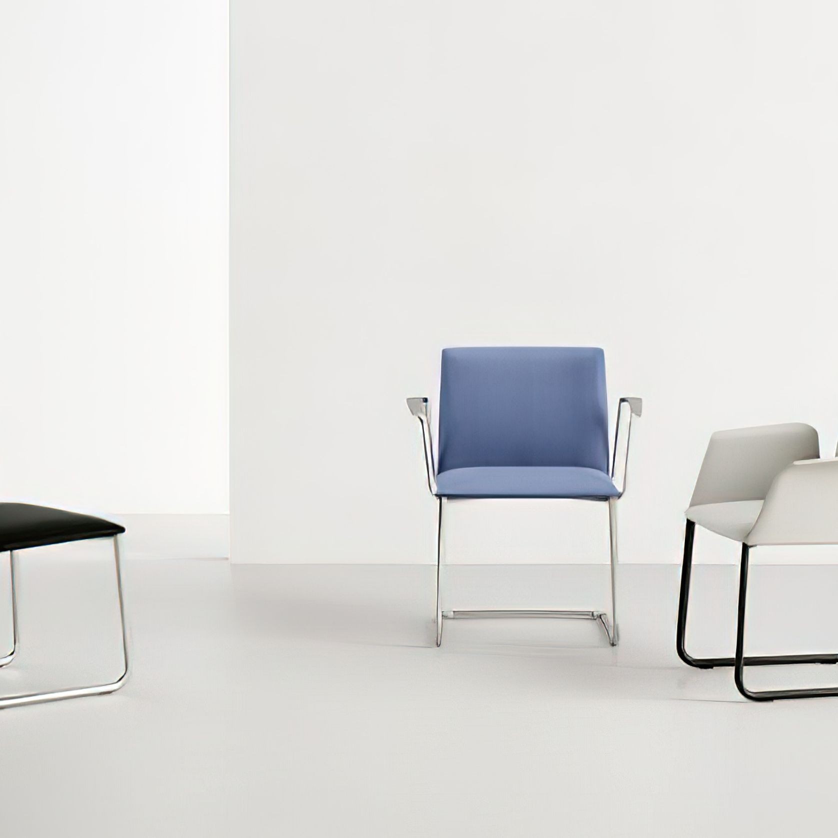 Stamp Cantilever Base Chair by Segis gallery detail image