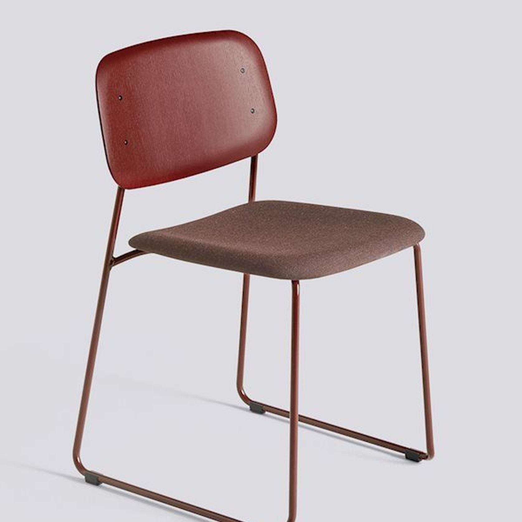 Soft Edge 10 Chair Sled Seat Upholstery by HAY gallery detail image