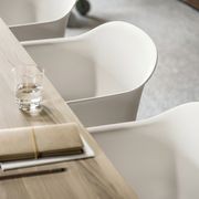 Fiber Armchair Swivel Base w/Castors gallery detail image