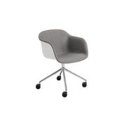 Fiber Armchair Swivel Base w/Castors gallery detail image