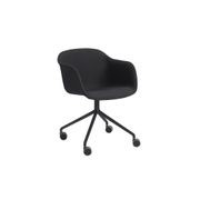 Fiber Armchair Swivel Base w/Castors gallery detail image