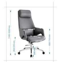 RONAN Executive Office Chair - Dark Grey gallery detail image