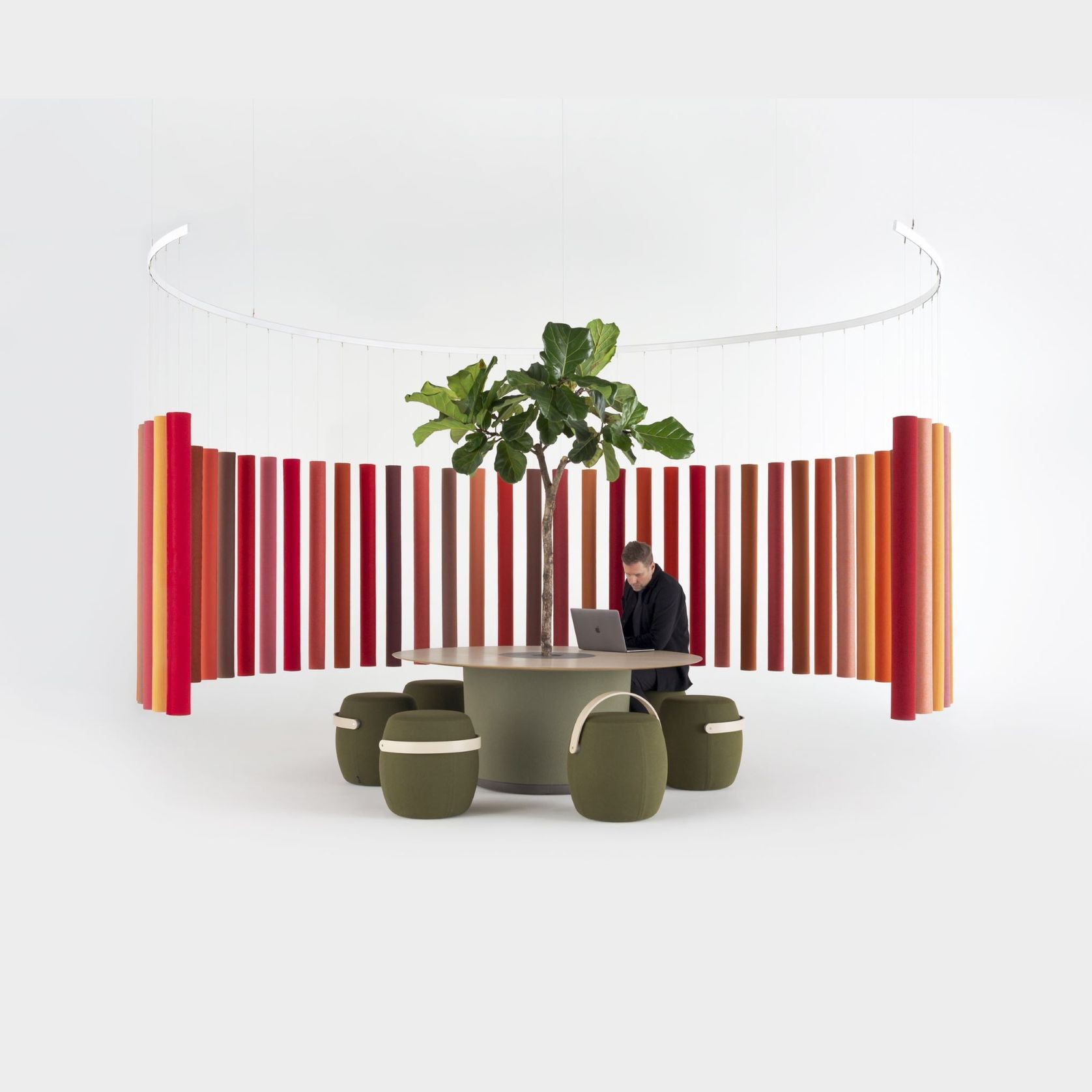 Soundsticks® Radius Wall Divider by Andrea Ruggiero gallery detail image