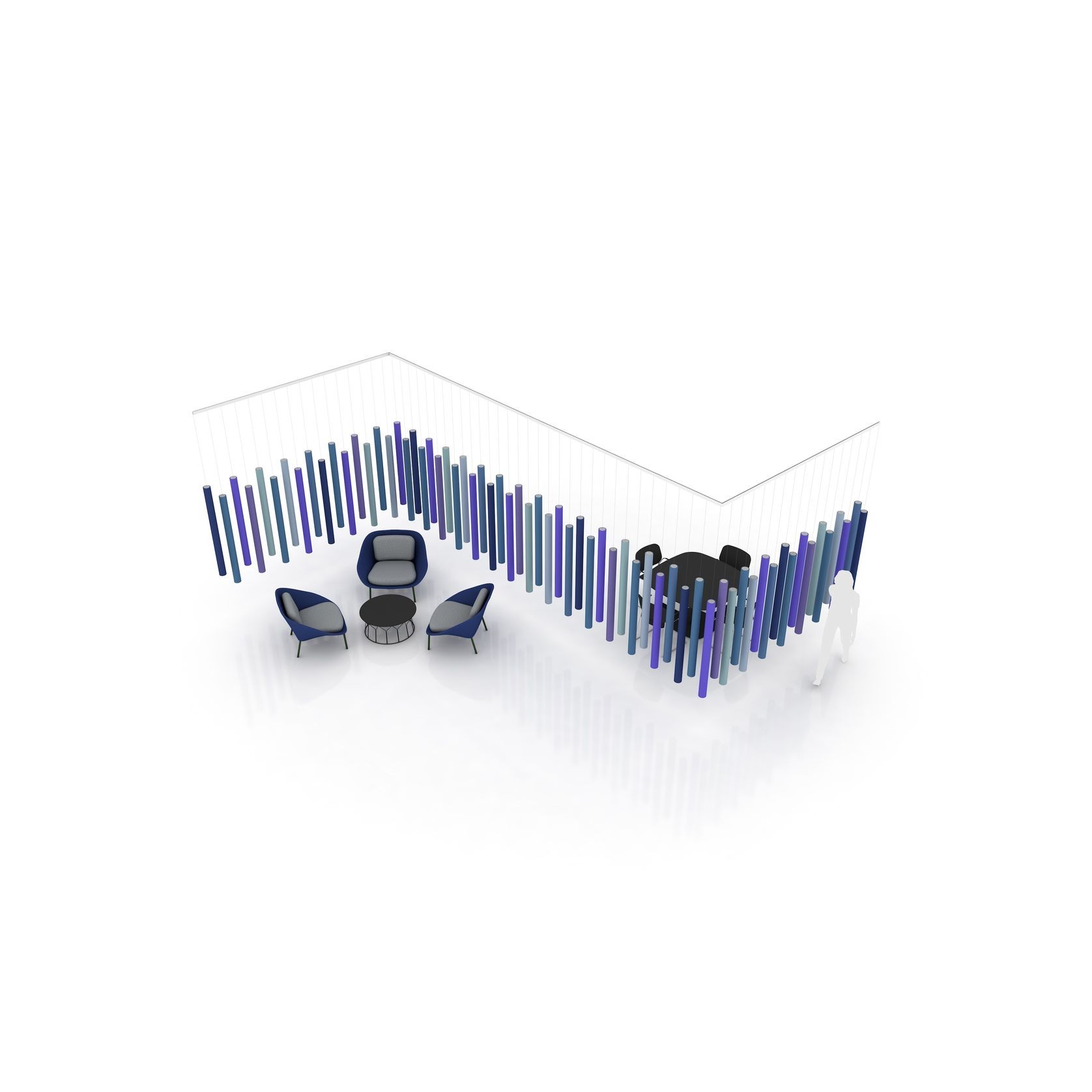Soundsticks® Room Divider by Andrea Ruggiero gallery detail image