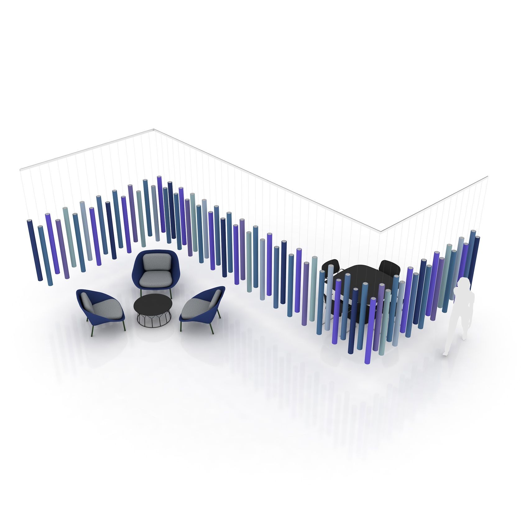 Soundsticks® Room Divider by Andrea Ruggiero gallery detail image
