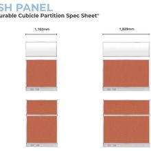 Hush Panel™ Customisable Office Cubicles gallery detail image