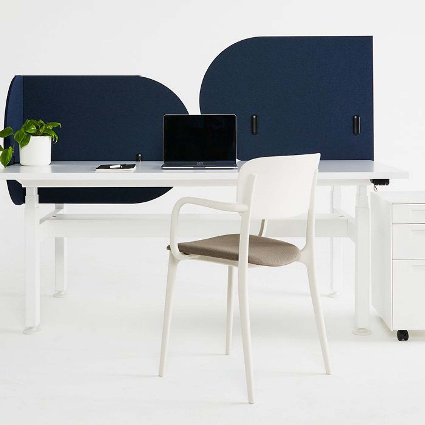 Vicinity Acoustic Office Desk Screens gallery detail image