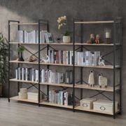 Axel 3PCE Shelving Unit U Shape Medium | Black Steel gallery detail image