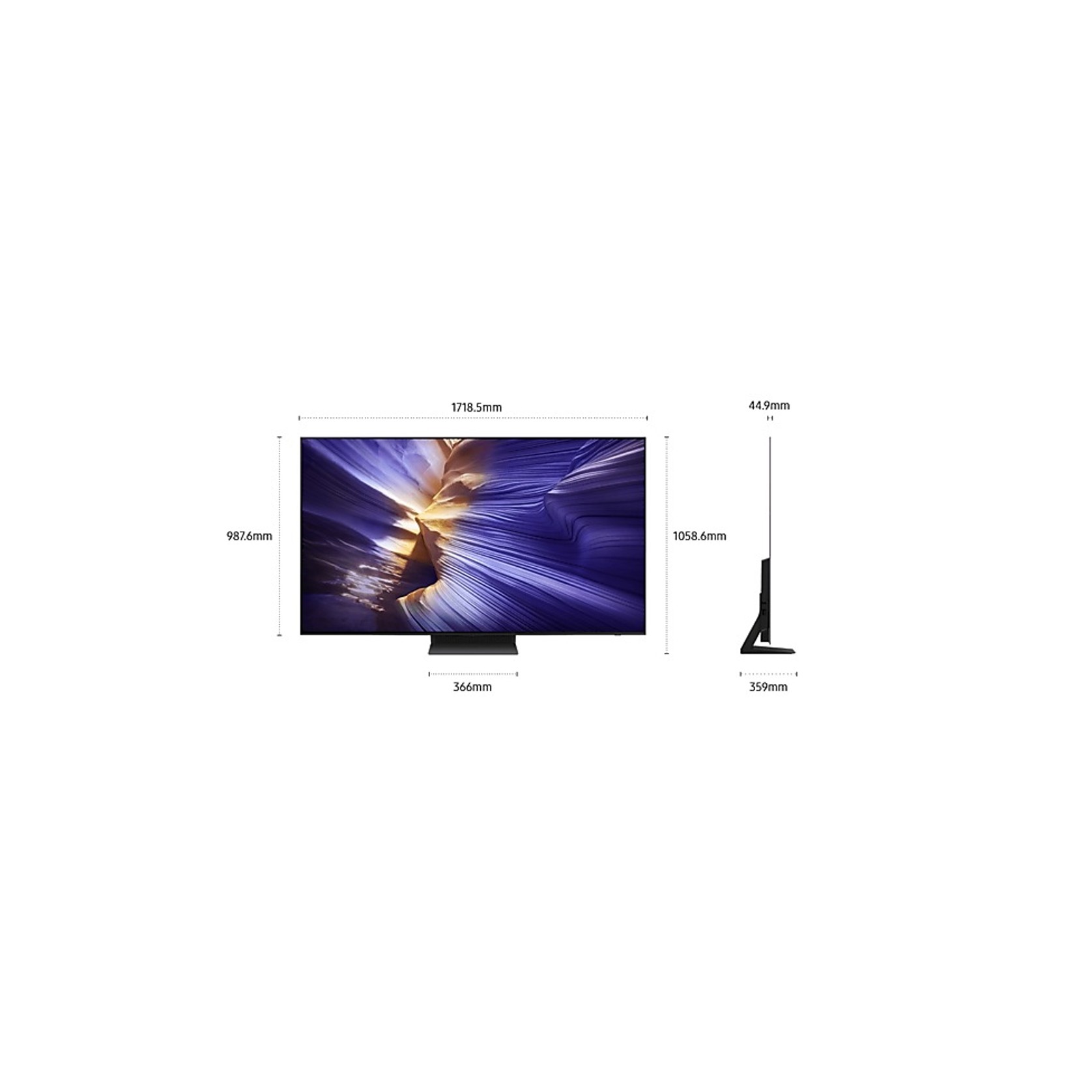 Samsung OLED 4K Smart TV S90F gallery detail image