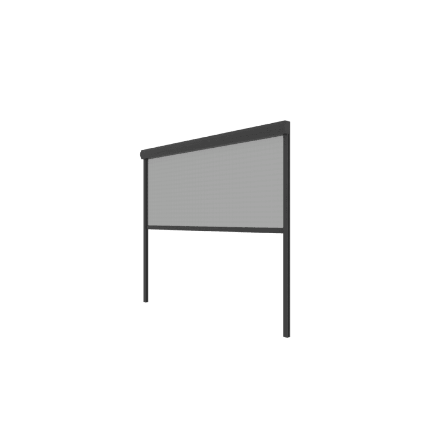Louvred Roof Manual Curtain Blind 400 L x 250 H cm gallery detail image