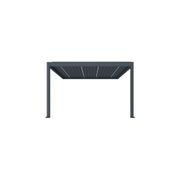 Caribbean Motorised Wall Mounted Louvre Roof Aluminium Pergola gallery detail image