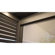 Louvred Roof Manual Curtain Blind 400 L x 250 H cm gallery detail image