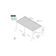 Atlantic Manual Freestanding Louvre Roof gallery detail image