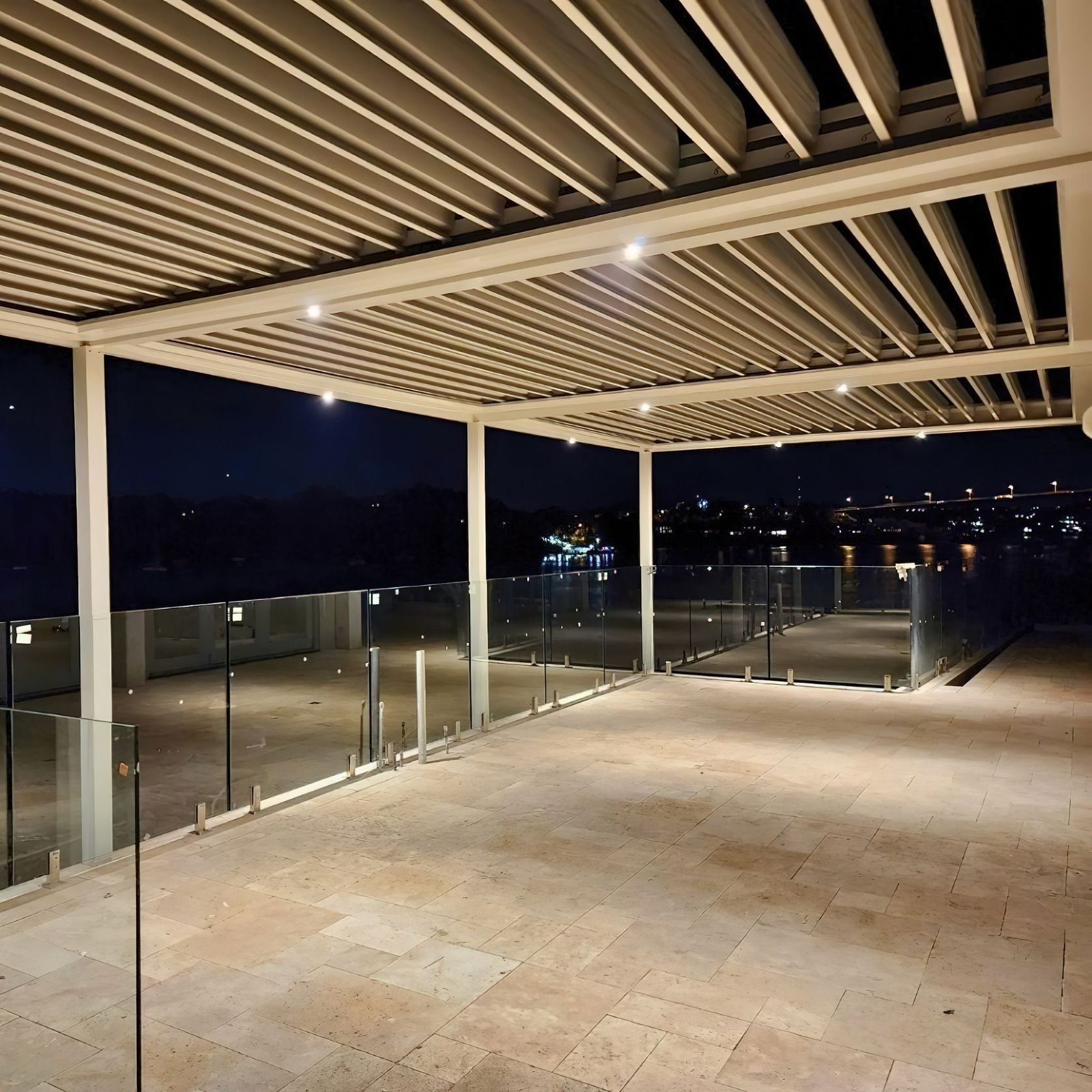 Med Opra Retractable Louvre Roof gallery detail image