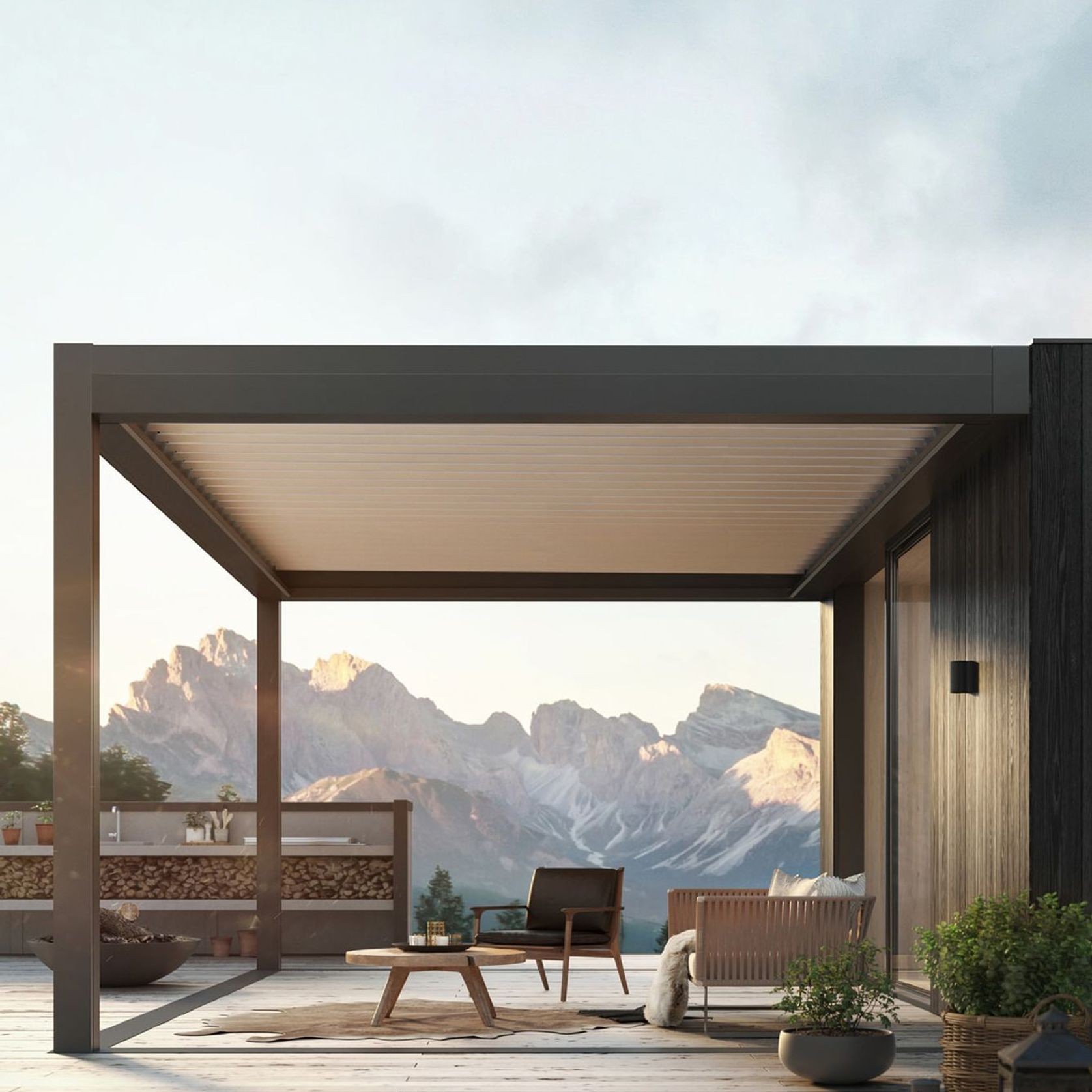 Lamaxa L50 Louvre Roof | Warema gallery detail image