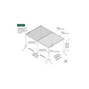 Caspian Motorised Freestanding Louvre Roof Aluminium Pergola gallery detail image