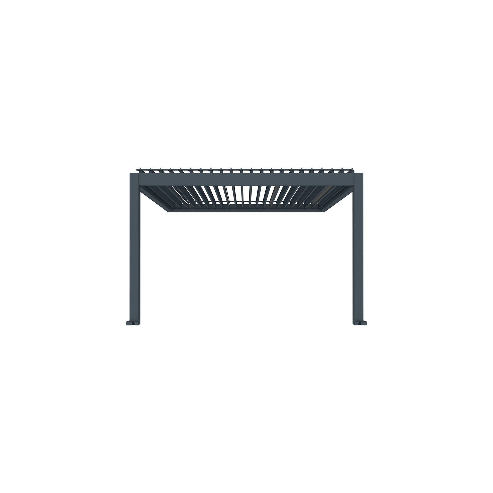 Tasman Motorised Wall Mounted Louvre Roof Aluminium Pergola gallery detail image