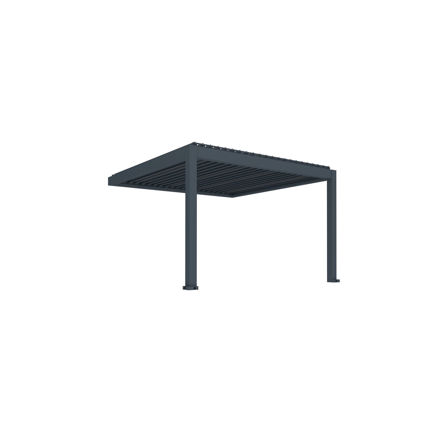 Tasman Motorised Wall Mounted Louvre Roof Aluminium Pergola gallery detail image