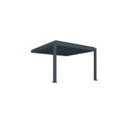 Tasman Motorised Wall Mounted Louvre Roof Aluminium Pergola gallery detail image