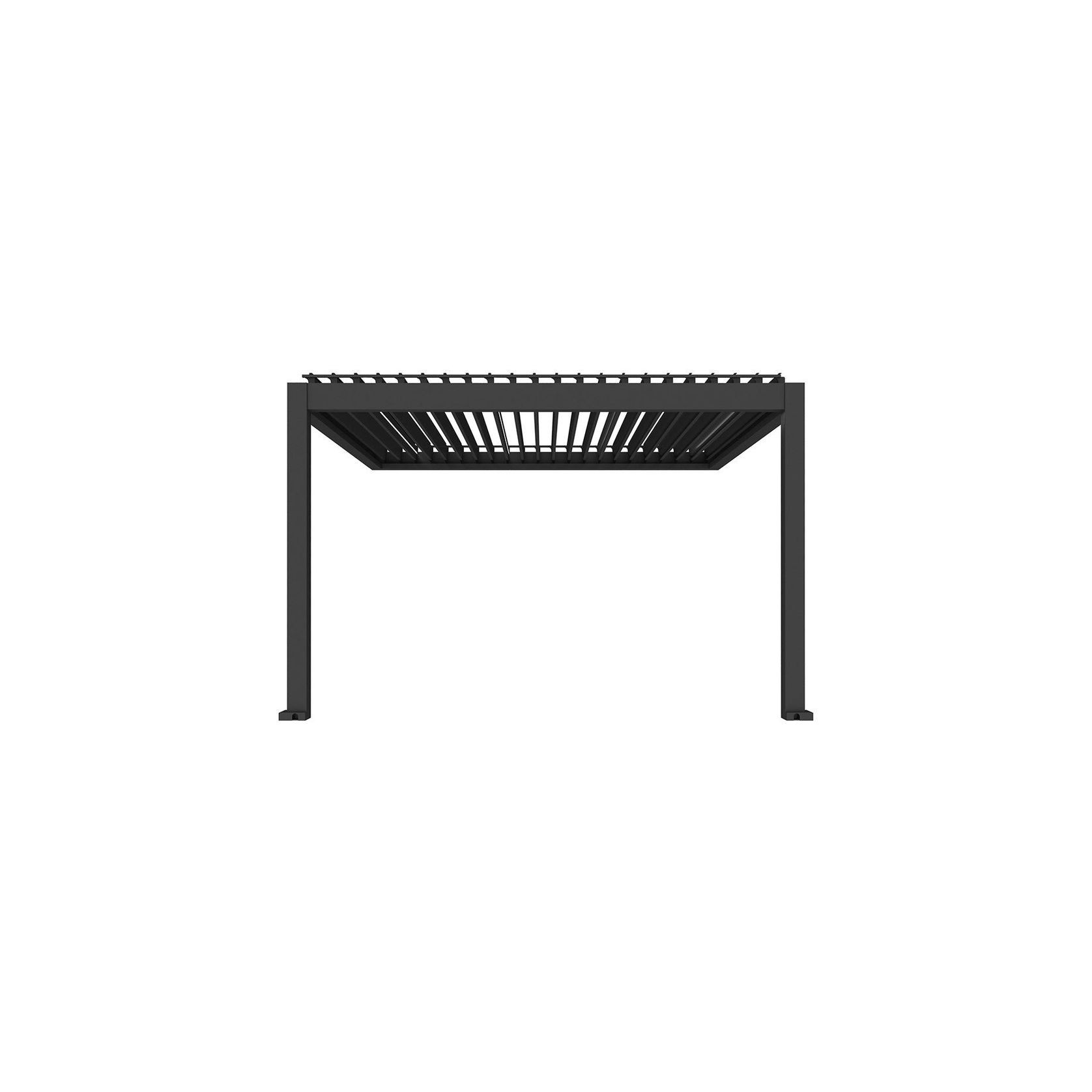Tasman Motorised Wall Mounted Louvre Roof Aluminium Pergola gallery detail image