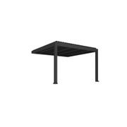 Tasman Motorised Wall Mounted Louvre Roof Aluminium Pergola gallery detail image