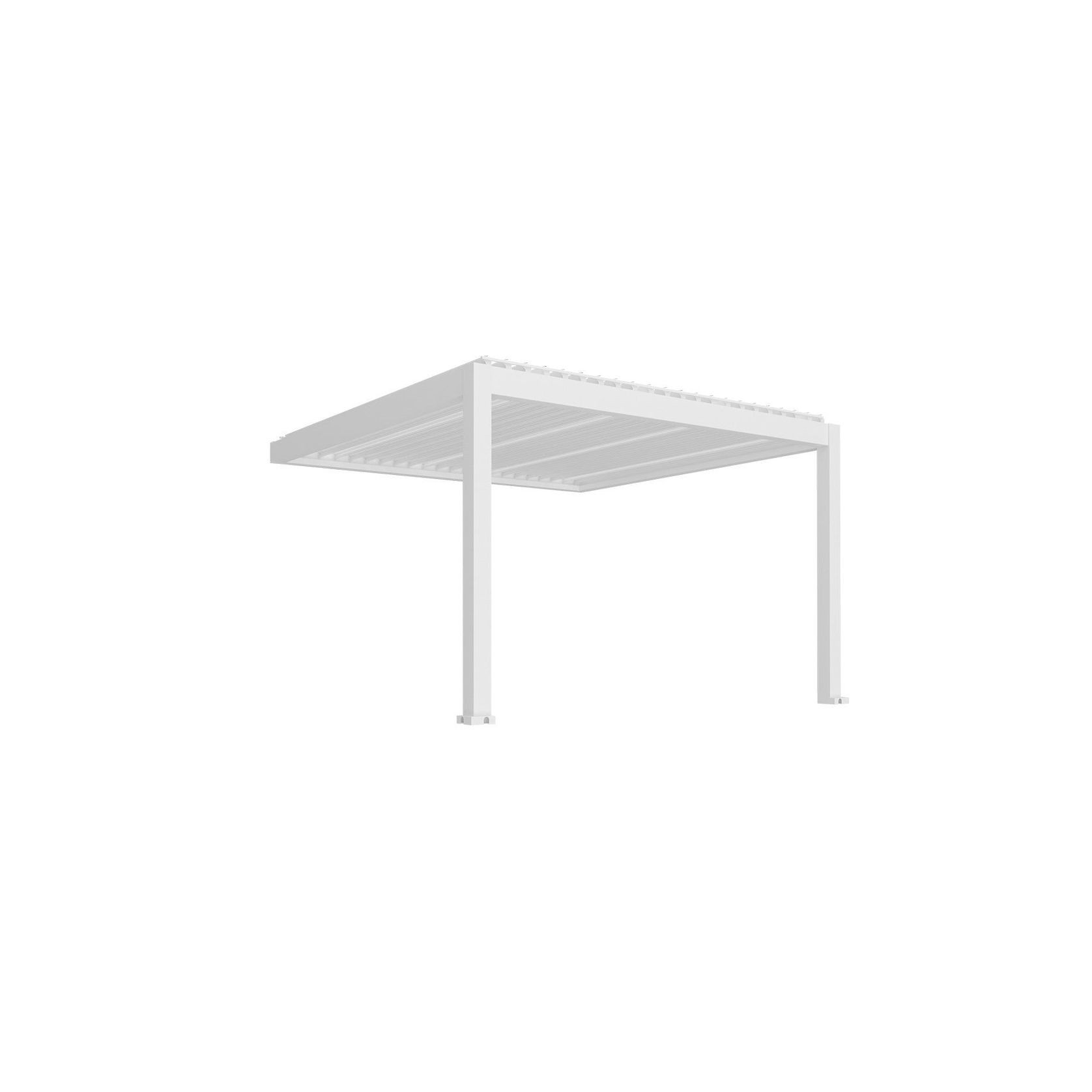 Tasman Motorised Wall Mounted Louvre Roof Aluminium Pergola gallery detail image