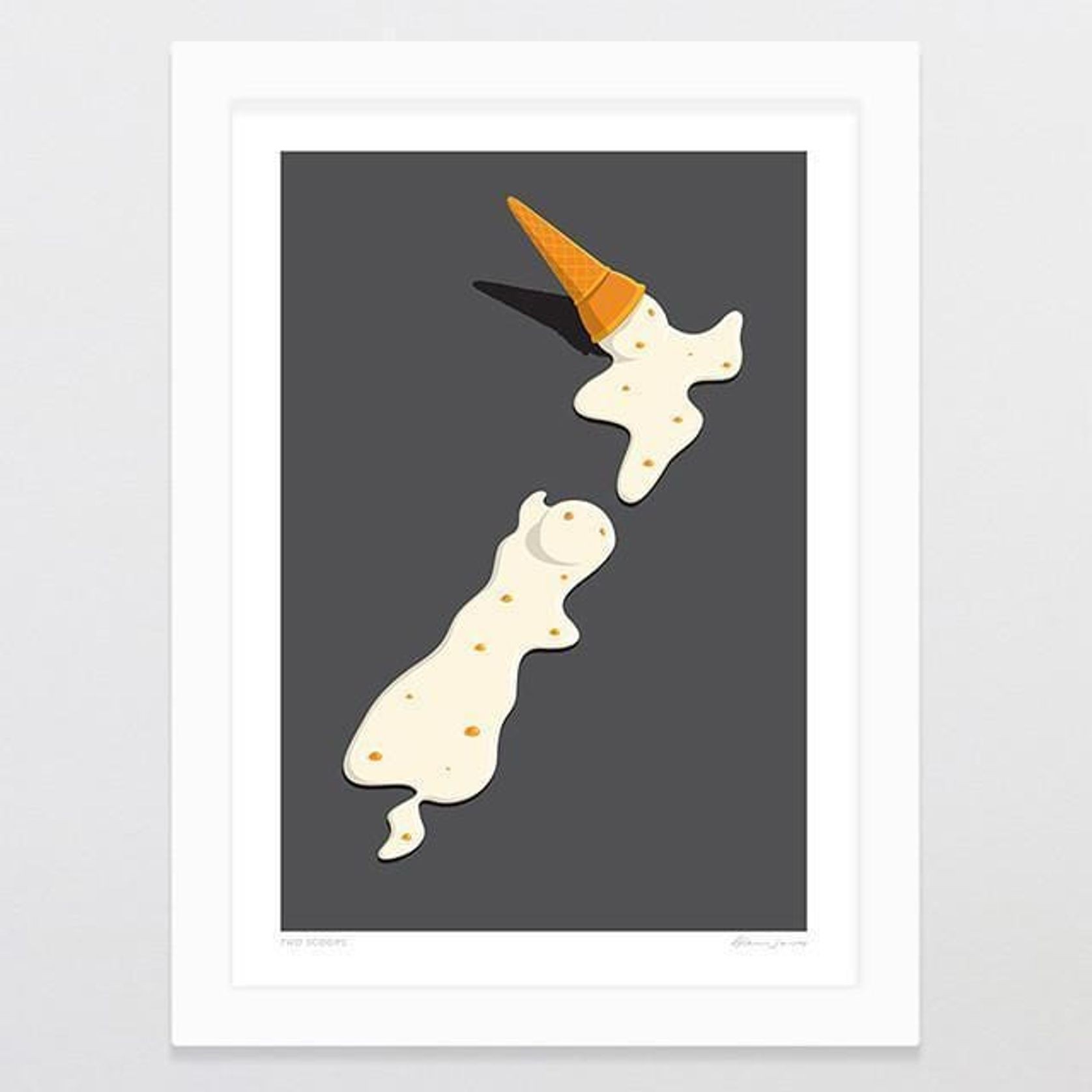 Two Scoops Art Print ArchiPro NZ