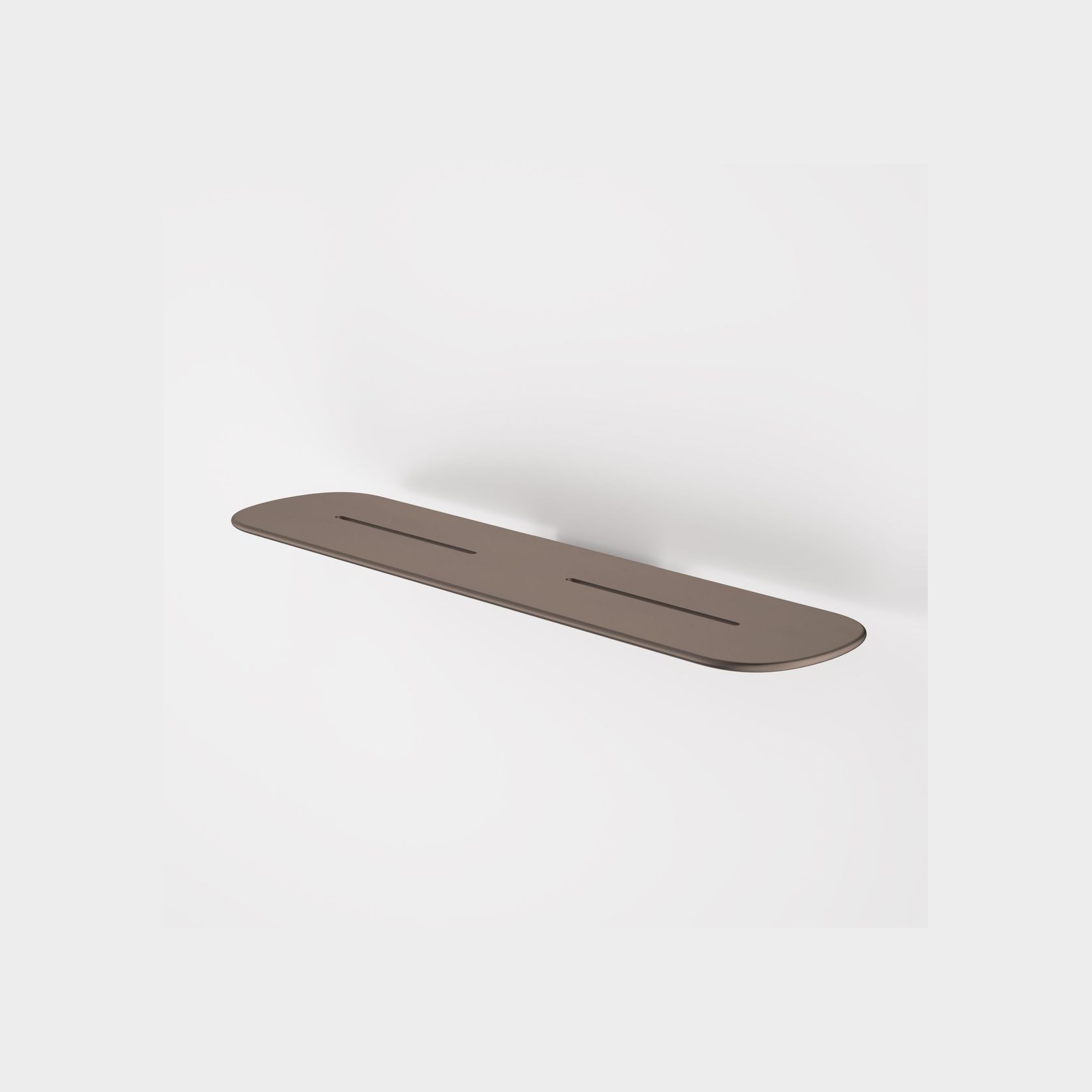 Contura II Bathroom Shelf  | Brushed Bronze gallery detail image