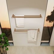 Empire Slim Double Towel Rail gallery detail image