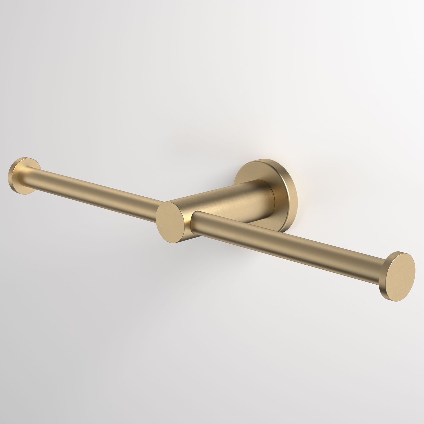 Liano II Double Toilet Roll Holder gallery detail image
