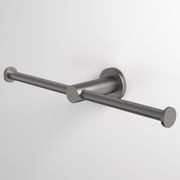 Liano II Double Toilet Roll Holder gallery detail image