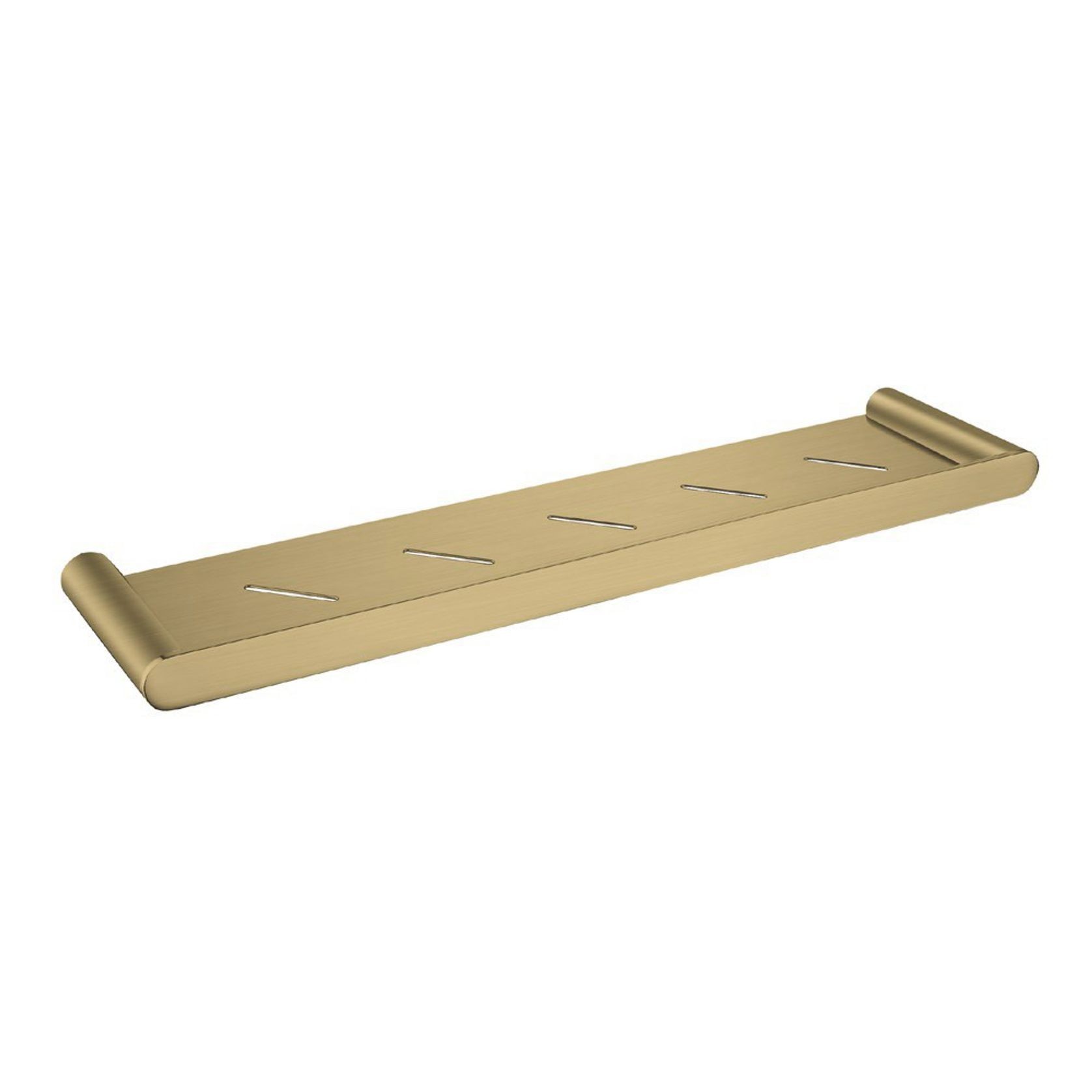 Rushy Shelf Brushed Brass gallery detail image