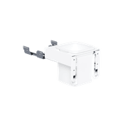 Concelo 1 x 13L Bucket | Door Pull | White gallery detail image