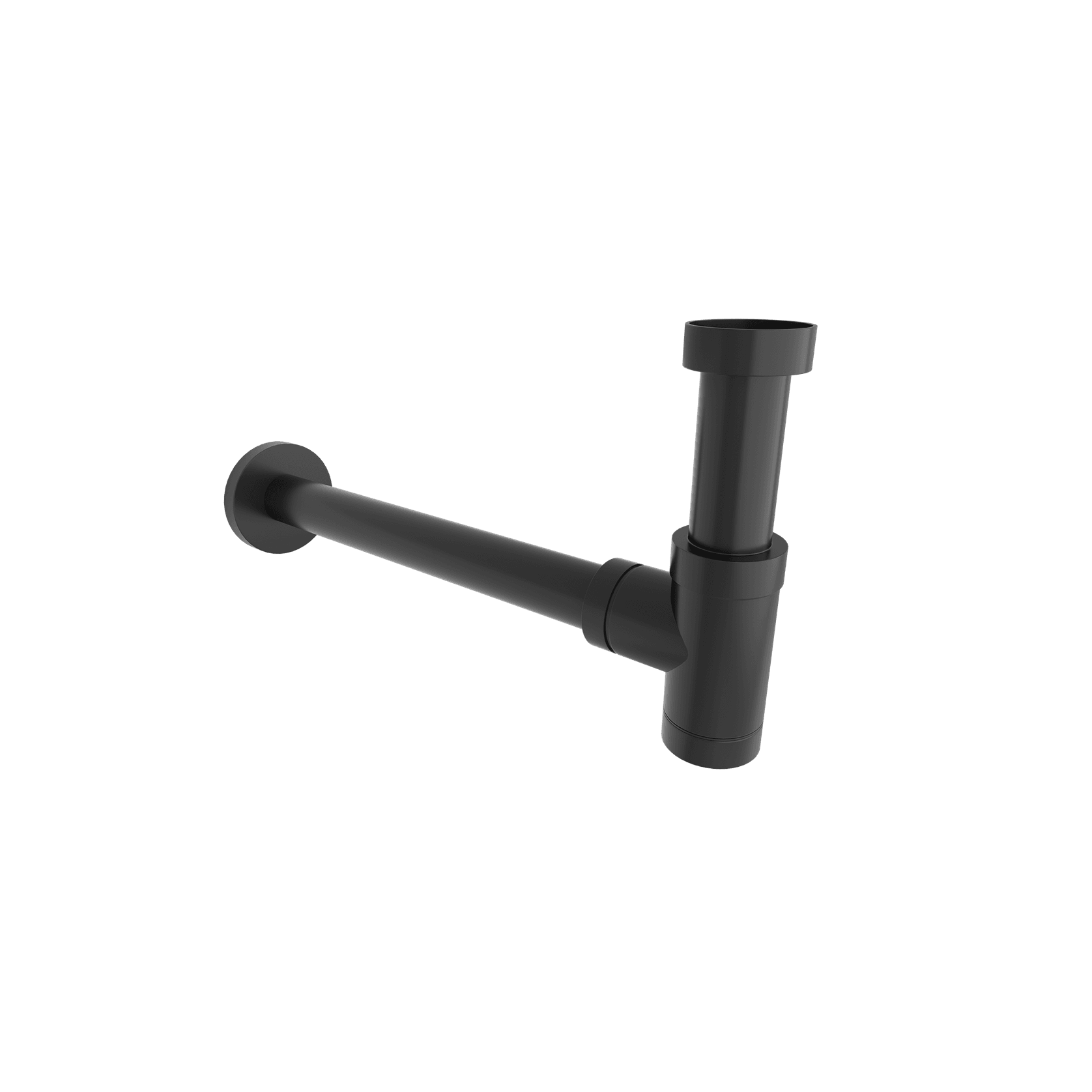 32mm Bottle Trap Satin Black gallery detail image