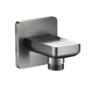 Flint Shower Elbow Gun Metal gallery detail image