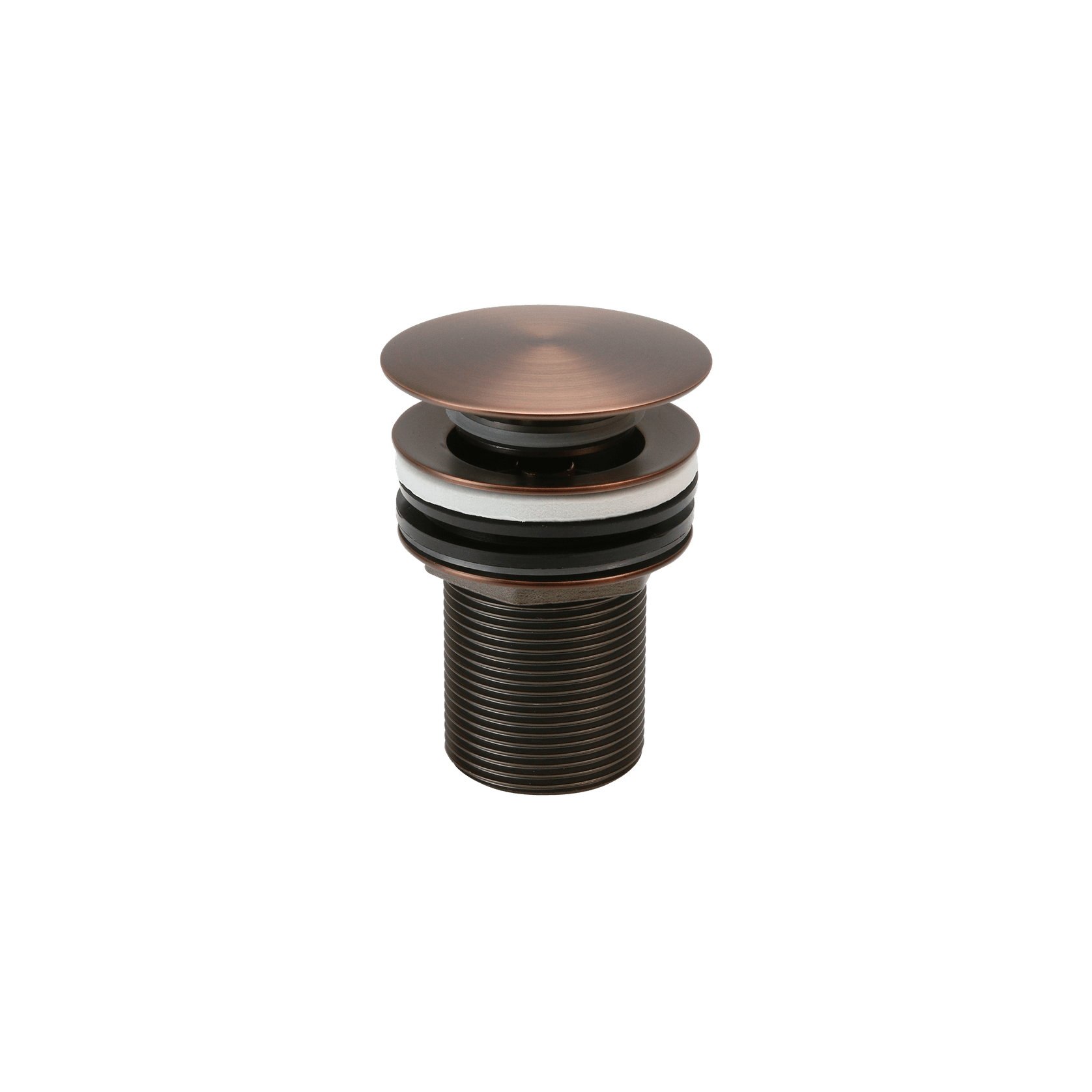 Clikclak Pop-Up Dome Waste Oil Rubbed Bronze gallery detail image