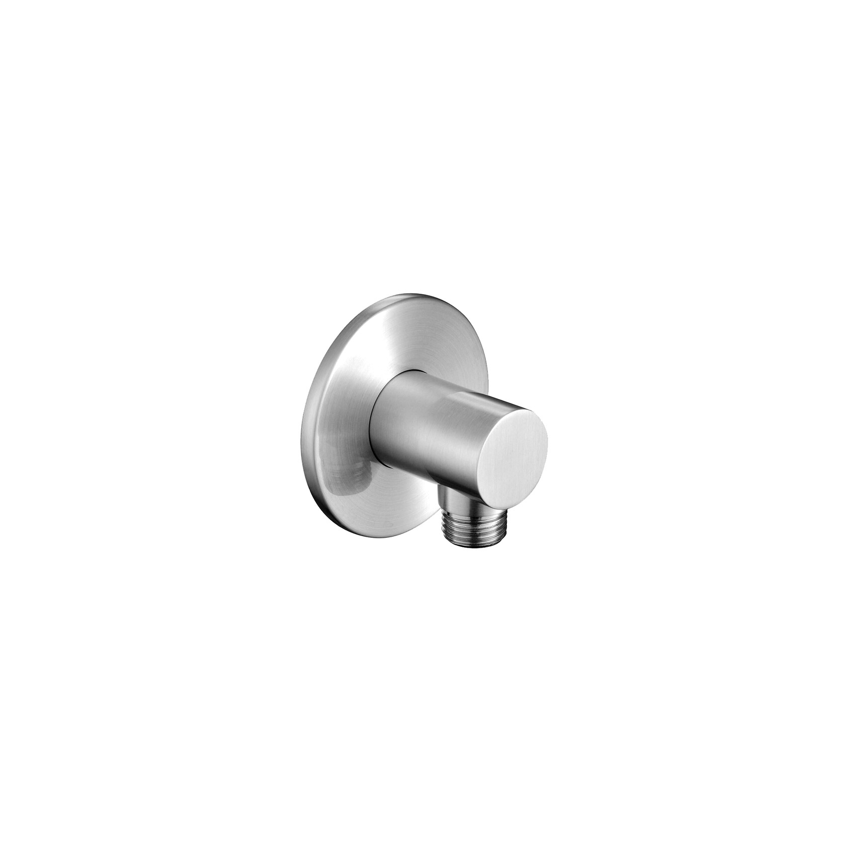 Urban Shower Elbow Male Brushed Stainless gallery detail image