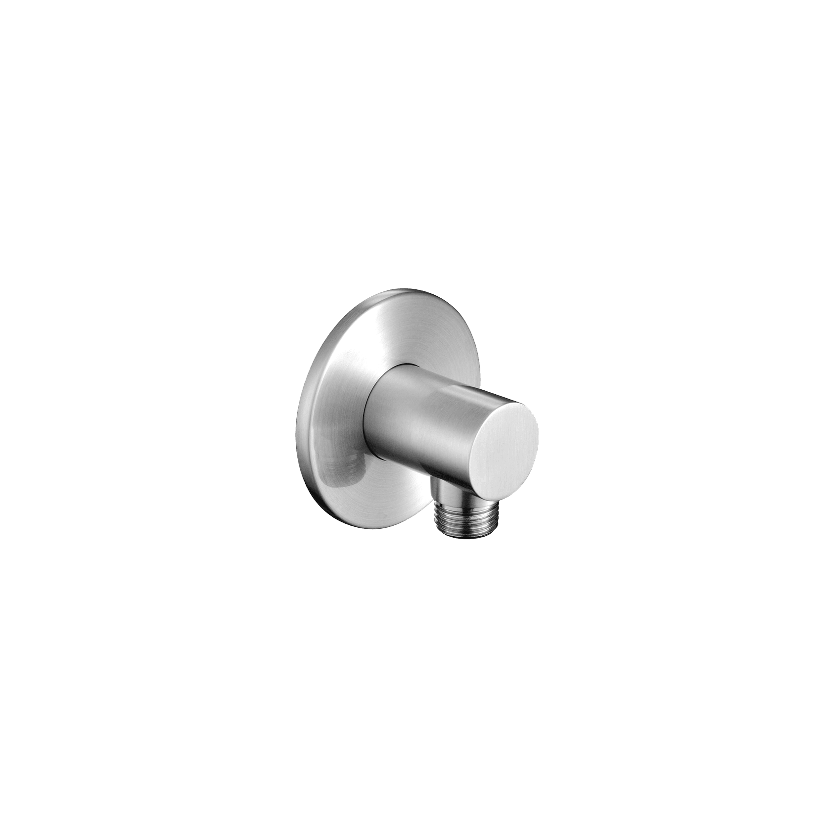 Urban Shower Elbow Male Brushed Stainless gallery detail image