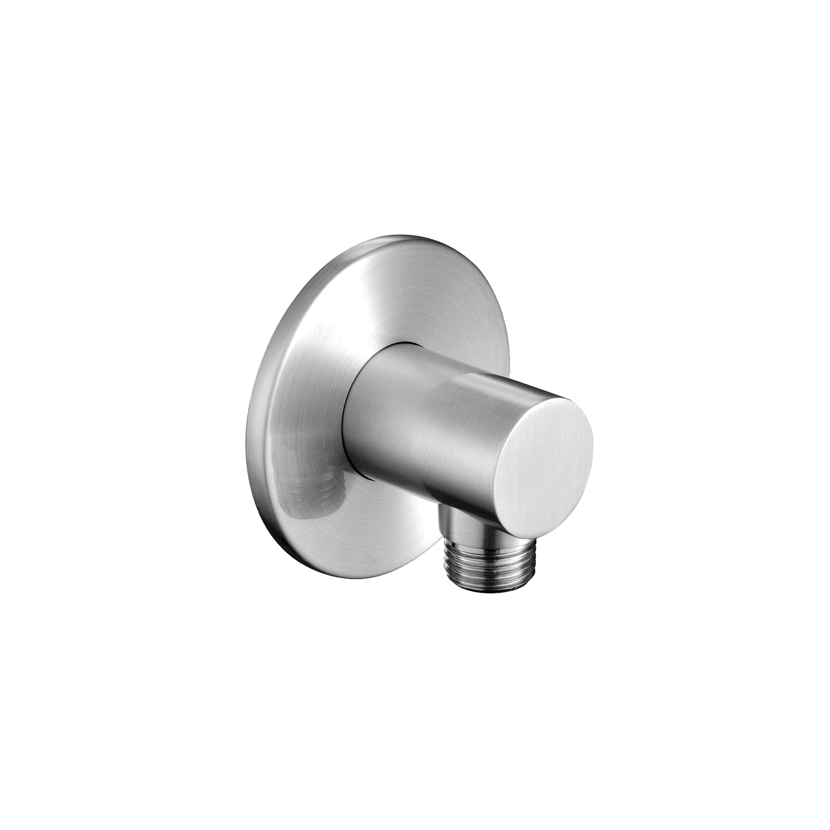 Urban Shower Elbow Male Brushed Stainless gallery detail image