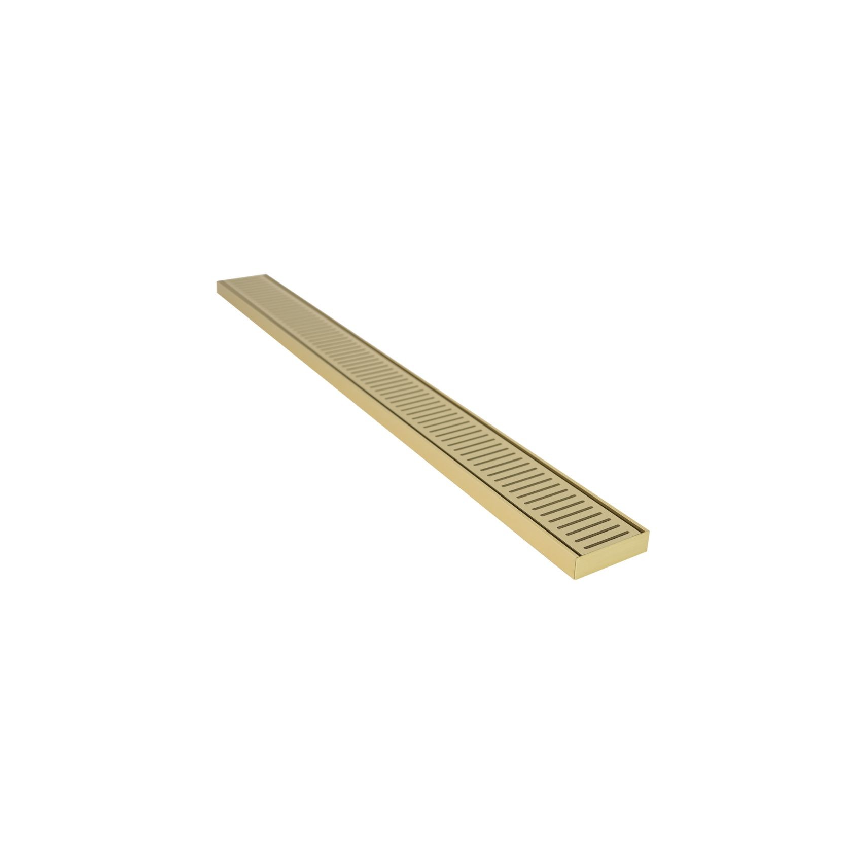 Lauxes Floor Grate 100x100x26mm Brushed Brass gallery detail image