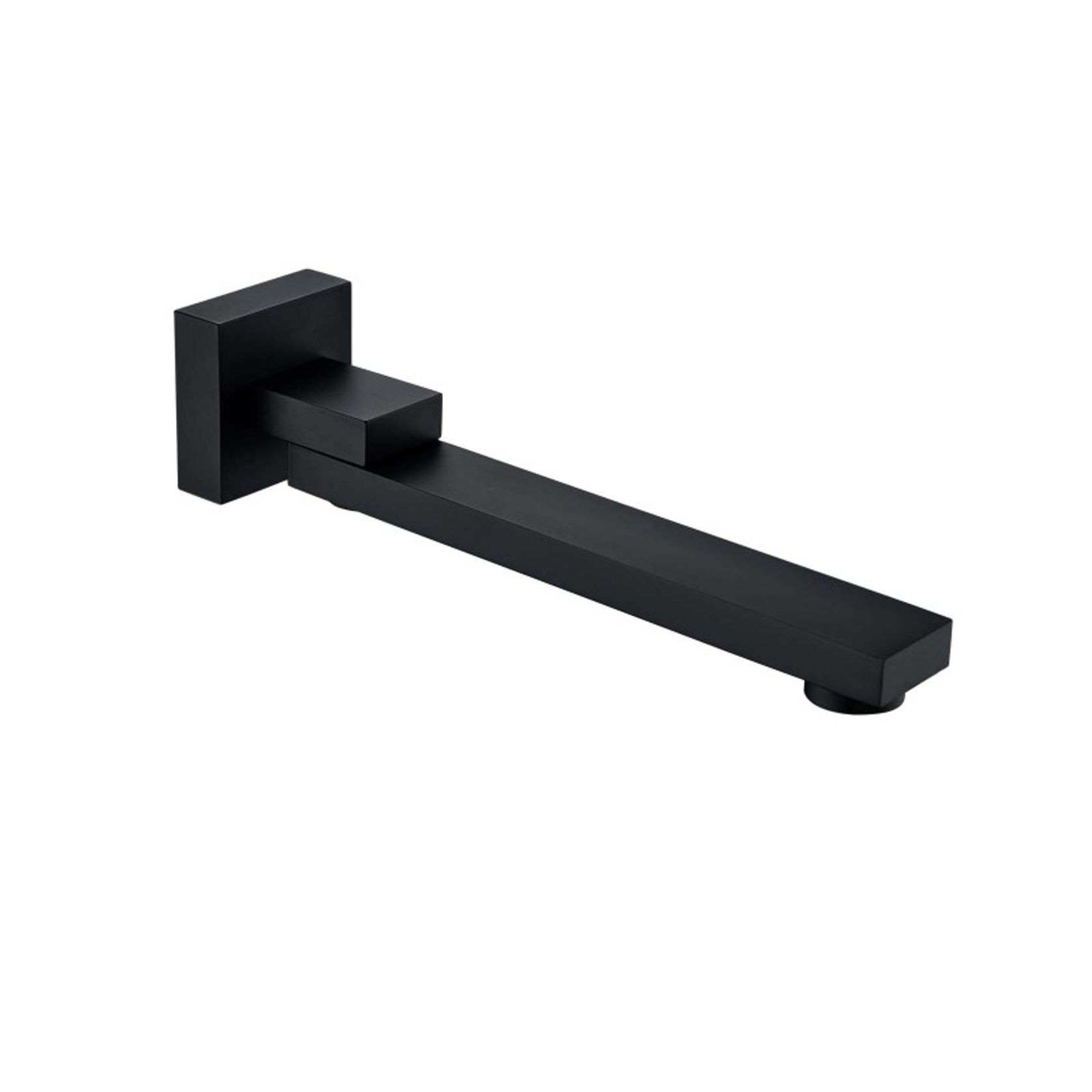 Bath/Basin Wall Spout Matte Black gallery detail image