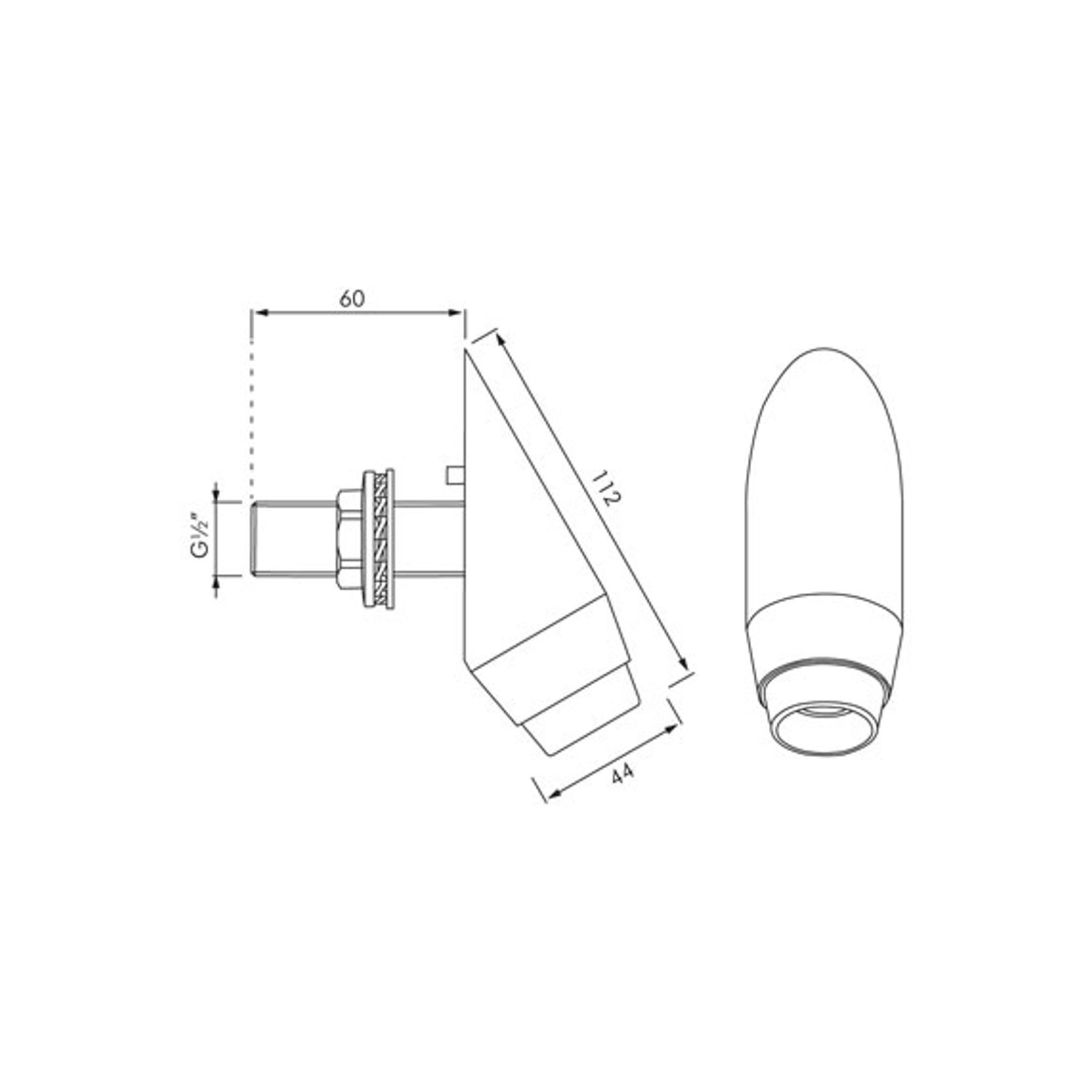 KWC Franke High Security Detachable Shower Hose&Handset gallery detail image