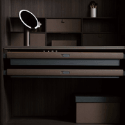 BASISTEM Leather Cosmetics Box gallery detail image